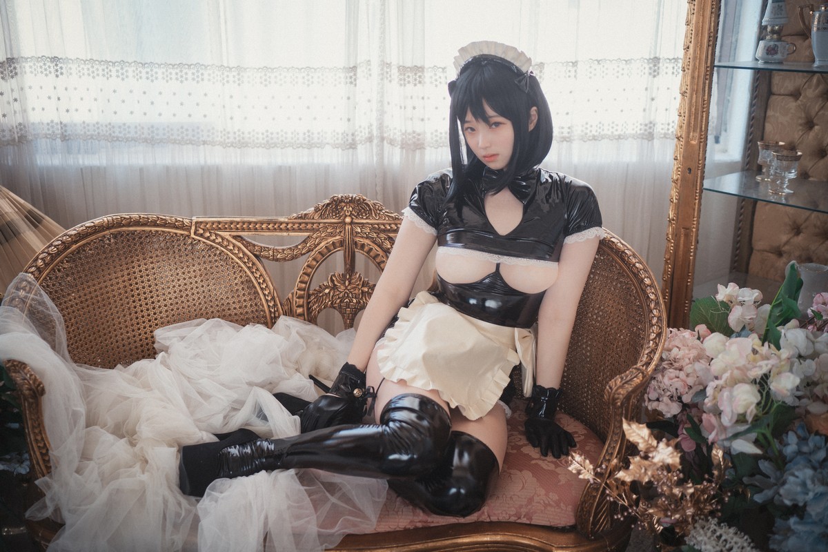 xgyw.top_[DJAWA]No.077_BamBi_Femme de Chambre en Latex主题皮质服饰秀丰满身材诱惑写真67P