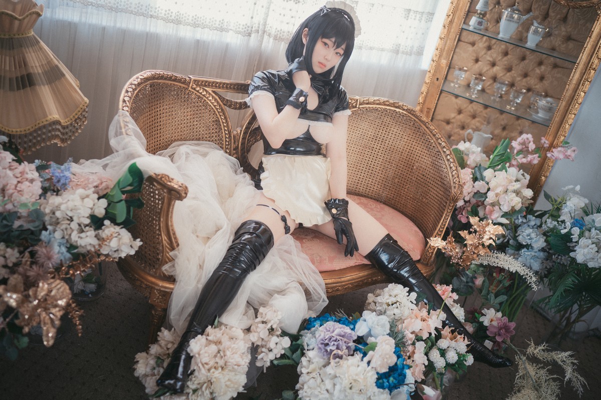 xgyw.top_[DJAWA]No.077_BamBi_Femme de Chambre en Latex主题皮质服饰秀丰满身材诱惑写真67P