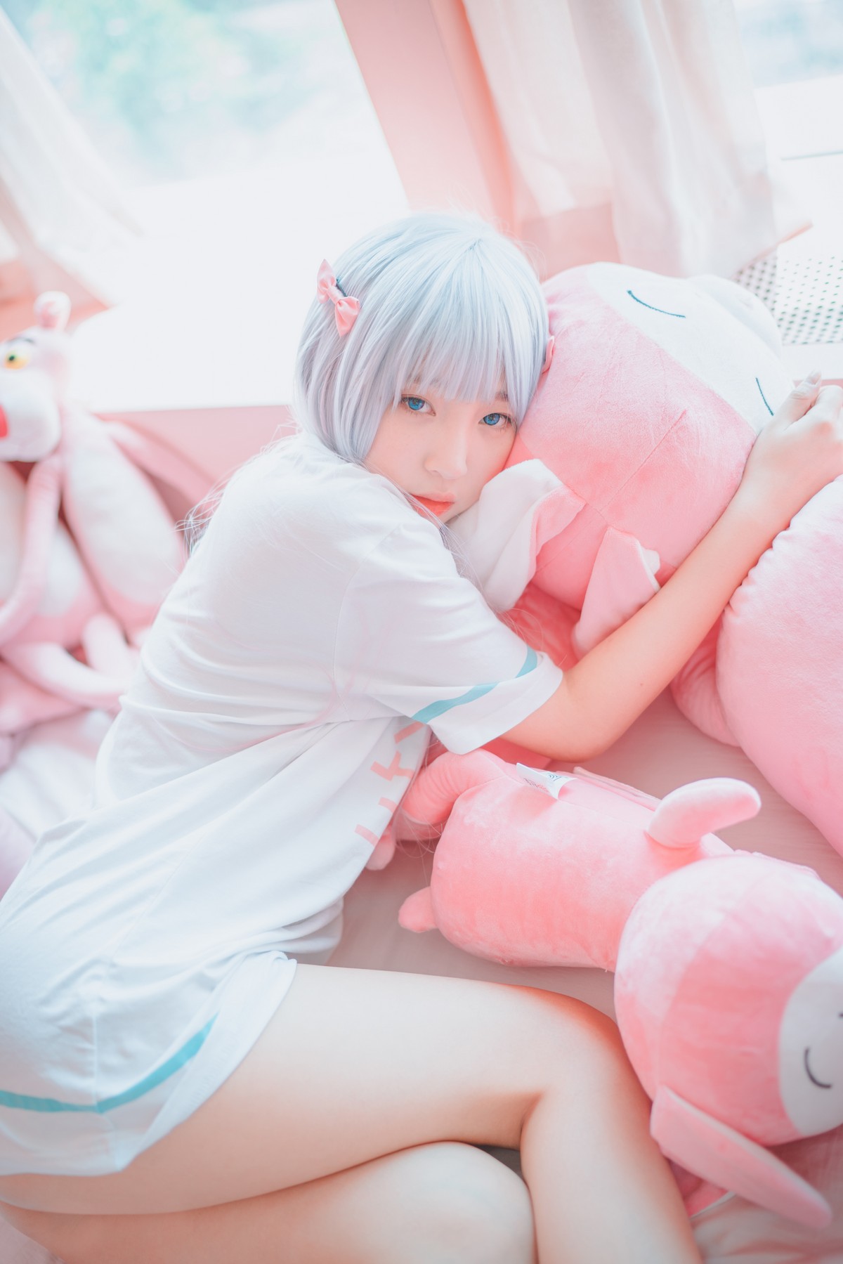 xgyw.top_[DJAWA]No.076_模特姜仁卿_Eromanga Sensei主题私房床上性感运动服迷人诱惑写真41P