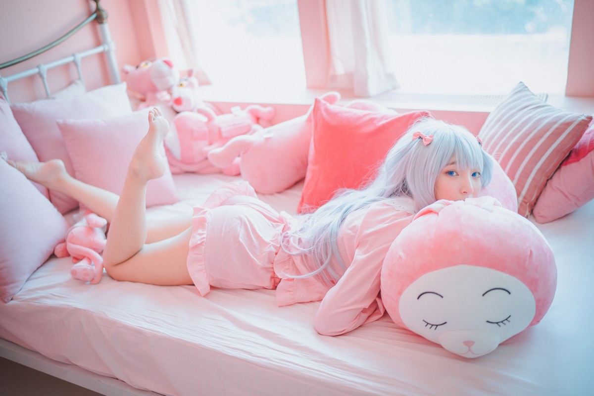 xgyw.top_[DJAWA]No.076_模特姜仁卿_Eromanga Sensei主题私房床上性感运动服迷人诱惑写真41P
