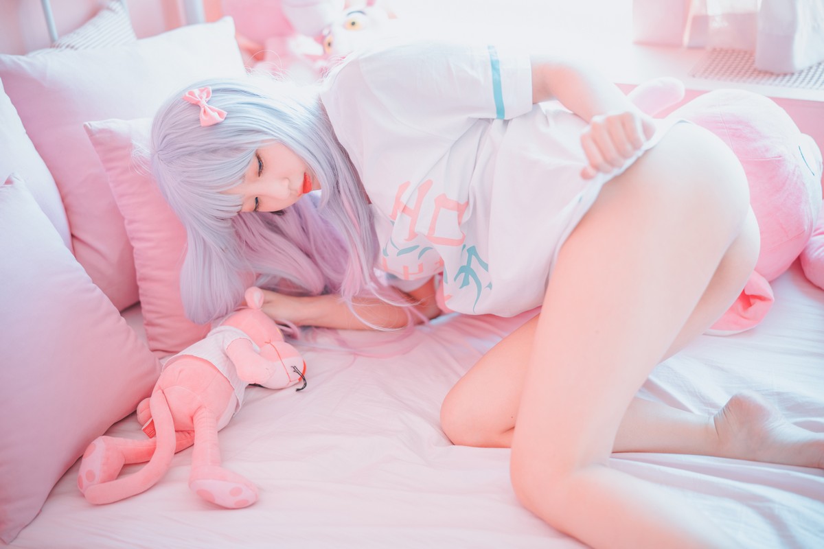 xgyw.top_[DJAWA]No.076_模特姜仁卿_Eromanga Sensei主题私房床上性感运动服迷人诱惑写真41P