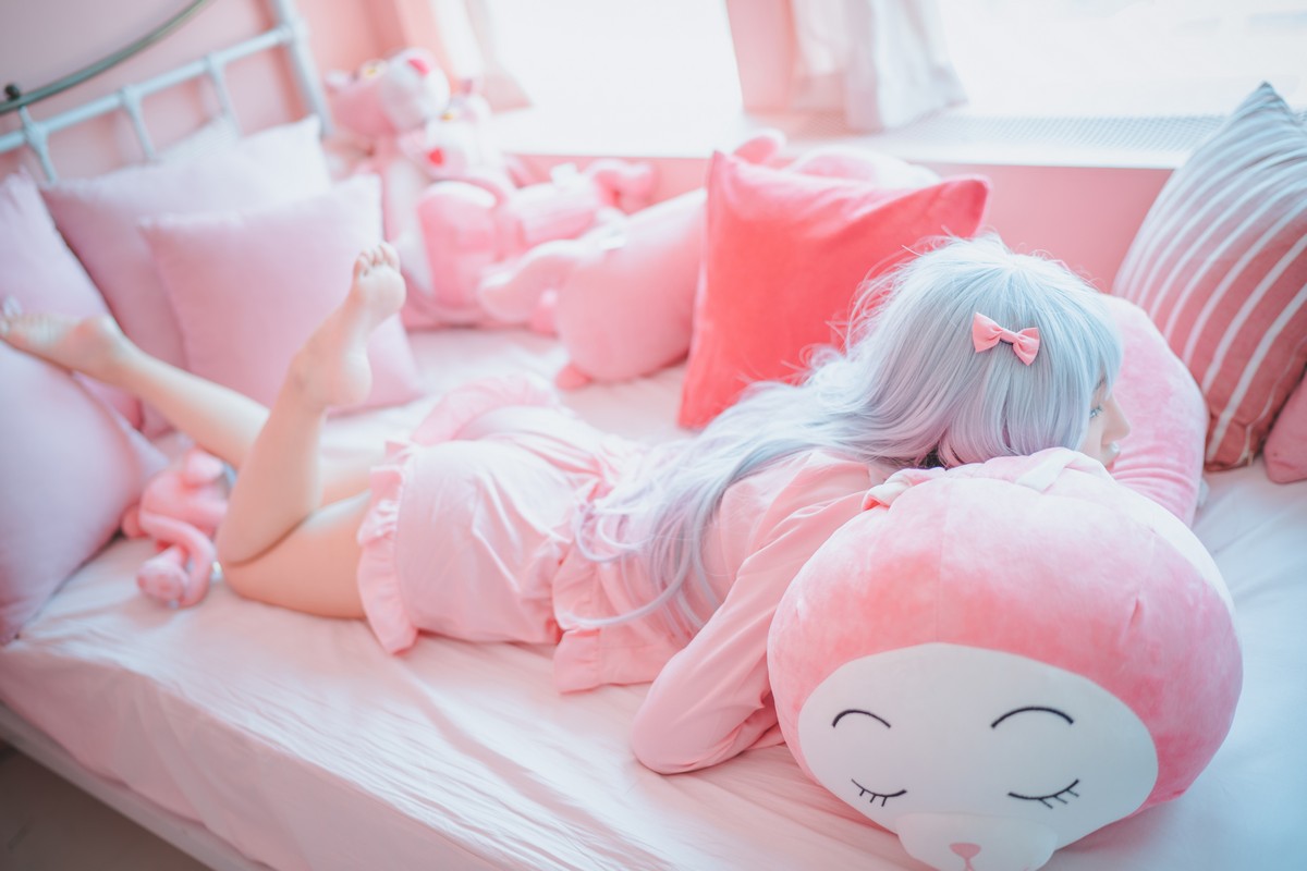 xgyw.top_[DJAWA]No.076_模特姜仁卿_Eromanga Sensei主题私房床上性感运动服迷人诱惑写真41P