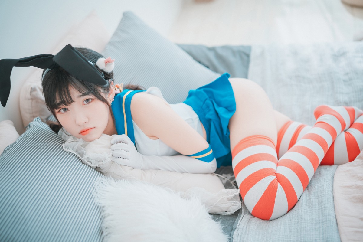 xgyw.top_[DJAWA]No.078_模特Sonson_Fleet Girl主题私房兔女郎装扮横条袜秀翘臀美腿诱惑写真42P