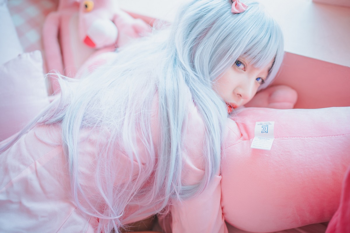 xgyw.top_[DJAWA]No.076_模特姜仁卿_Eromanga Sensei主题私房床上性感运动服迷人诱惑写真41P