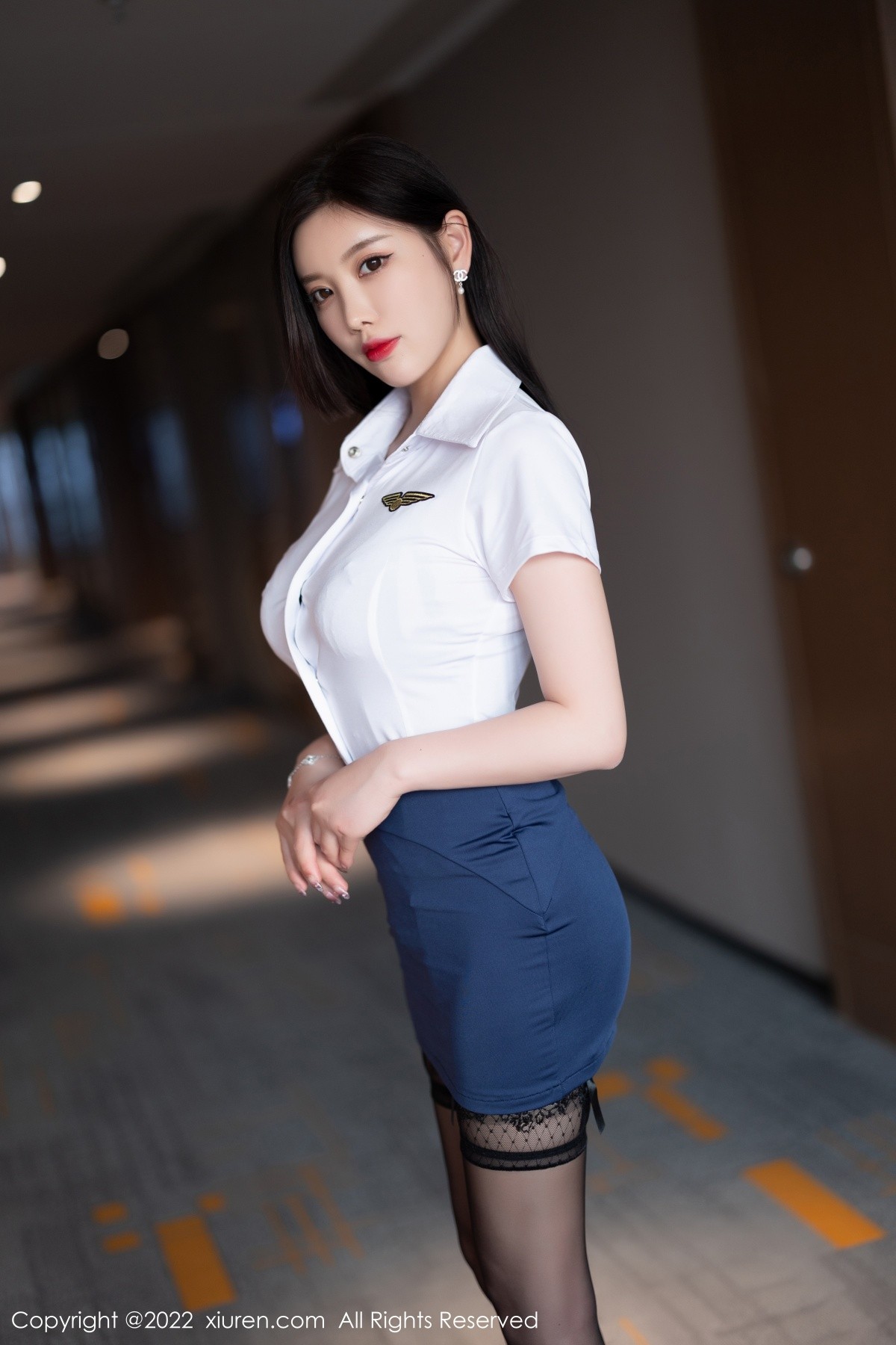 xgyw.top_XiuRen第5114期_女神杨晨晨Yome私房脱性感制服露黑色蕾丝内衣完美诱惑写真71P