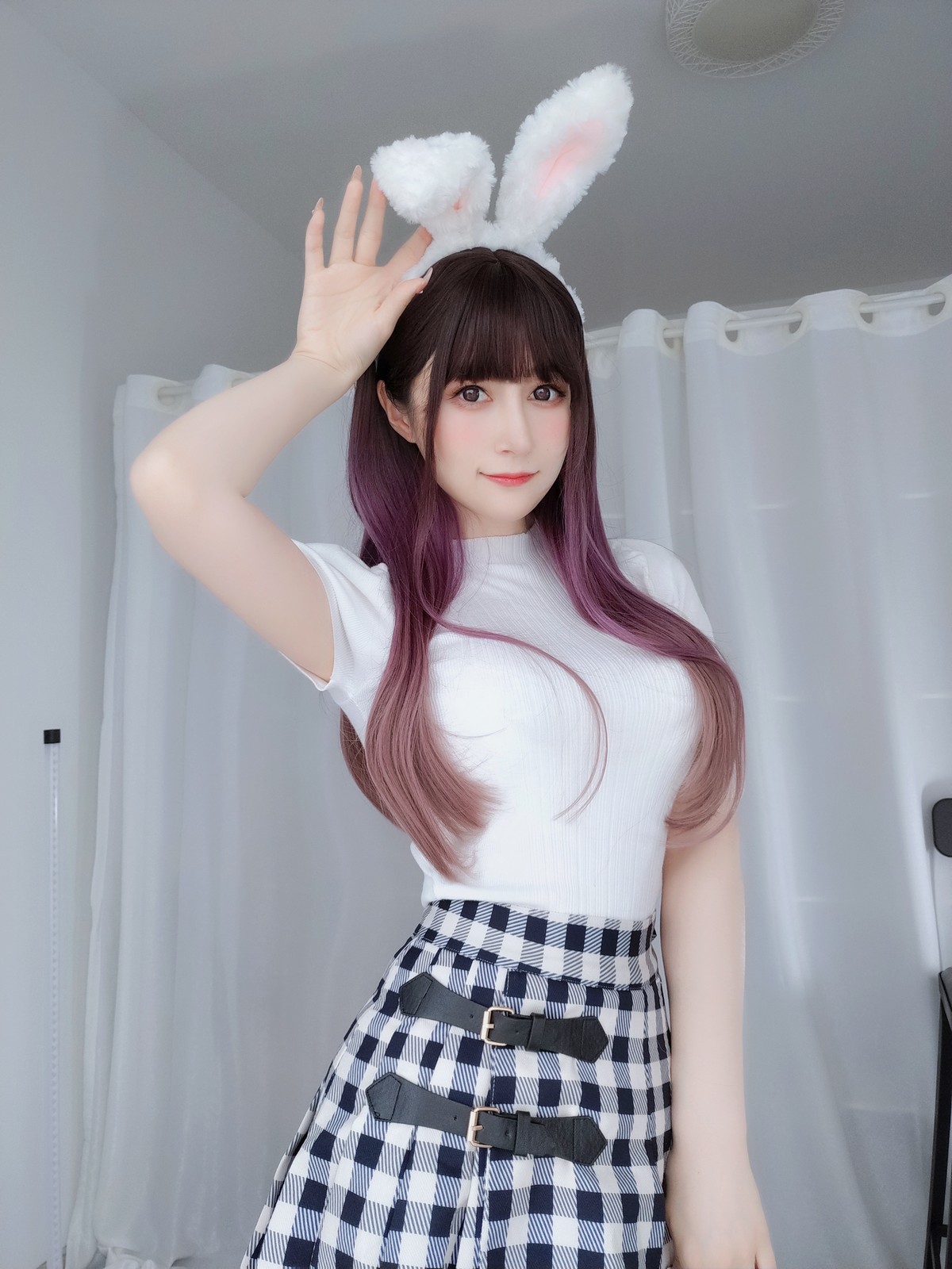 xgyw.top_Coser小姐姐白银81白丝兔女郎主题性感服饰配白丝吊袜半脱秀完美身材诱惑写真168P