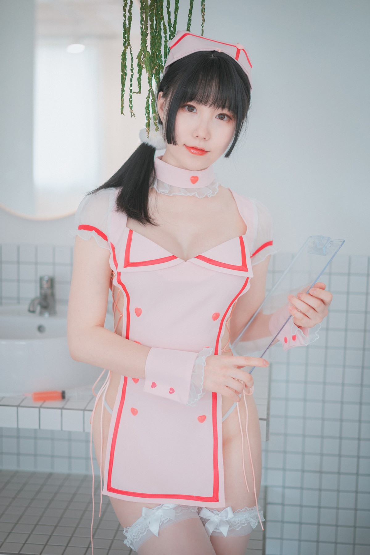xgyw.top_[DJAWA]No.087_模特Jamong_Nurse j主题私房床上脱红色护士装露豪乳诱惑写真151P