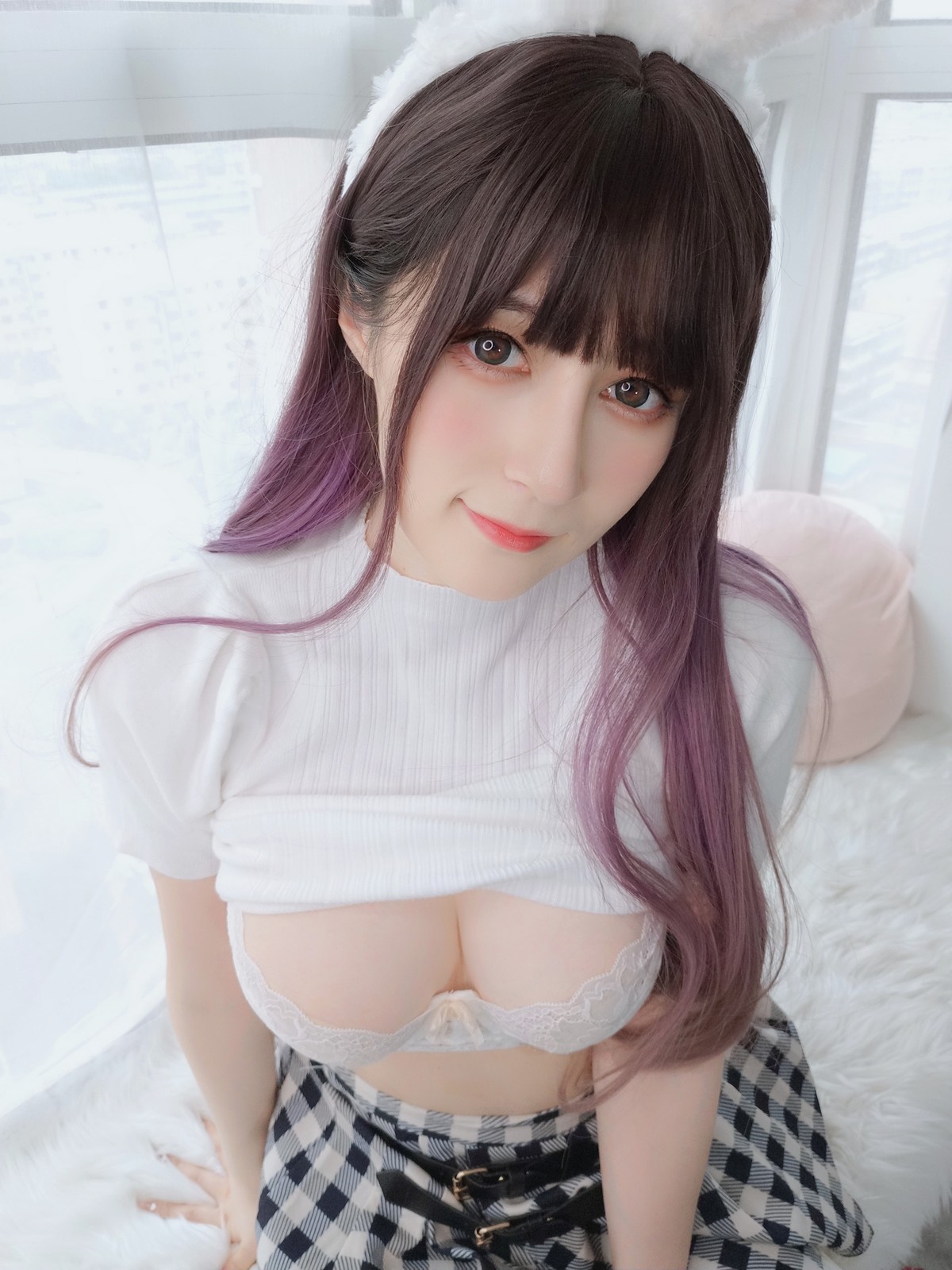 xgyw.top_Coser小姐姐白银81白丝兔女郎主题性感服饰配白丝吊袜半脱秀完美身材诱惑写真168P