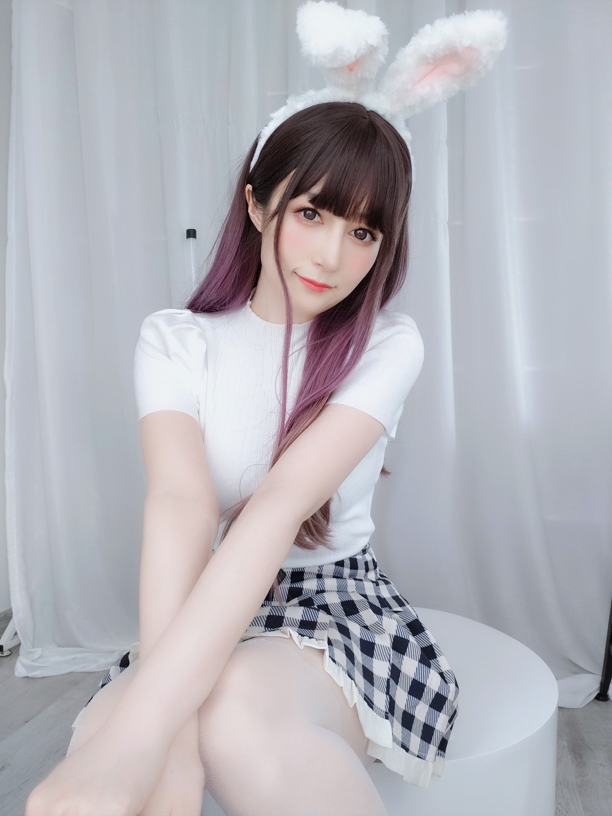xgyw.top_Coser小姐姐白银81白丝兔女郎主题性感服饰配白丝吊袜半脱秀完美身材诱惑写真168P