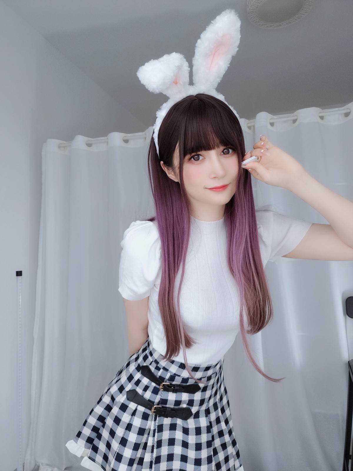 xgyw.top_Coser小姐姐白银81白丝兔女郎主题性感服饰配白丝吊袜半脱秀完美身材诱惑写真168P