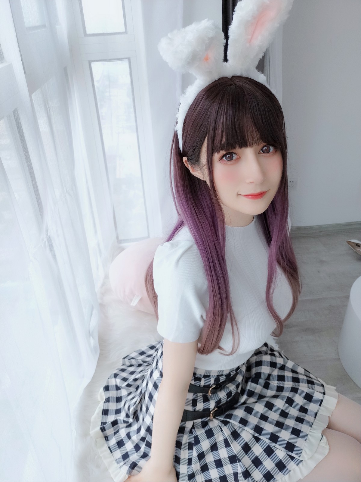 xgyw.top_Coser小姐姐白银81白丝兔女郎主题性感服饰配白丝吊袜半脱秀完美身材诱惑写真168P