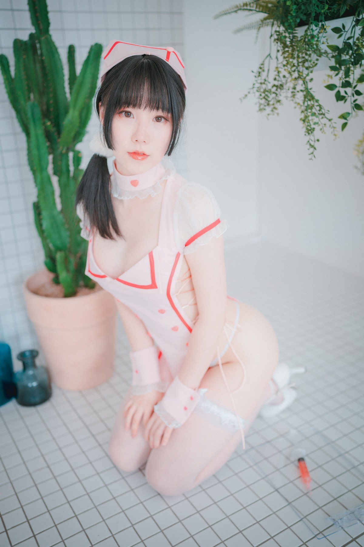 xgyw.top_[DJAWA]No.087_模特Jamong_Nurse j主题私房床上脱红色护士装露豪乳诱惑写真151P