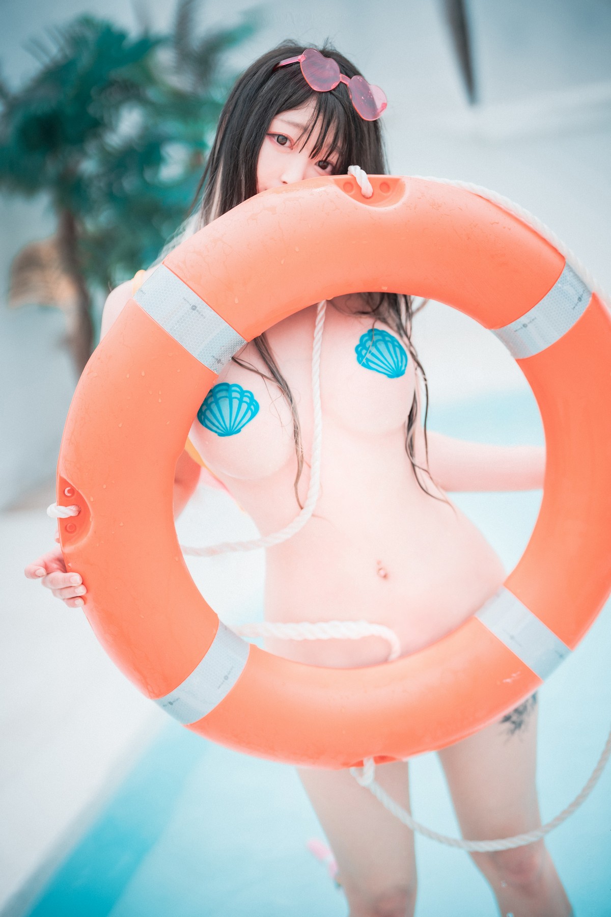 xgyw.top_[DJAWA]No.088_模特Aram_Poolside_Summer主题泳池边性感薄透服饰惹火诱惑写真76P