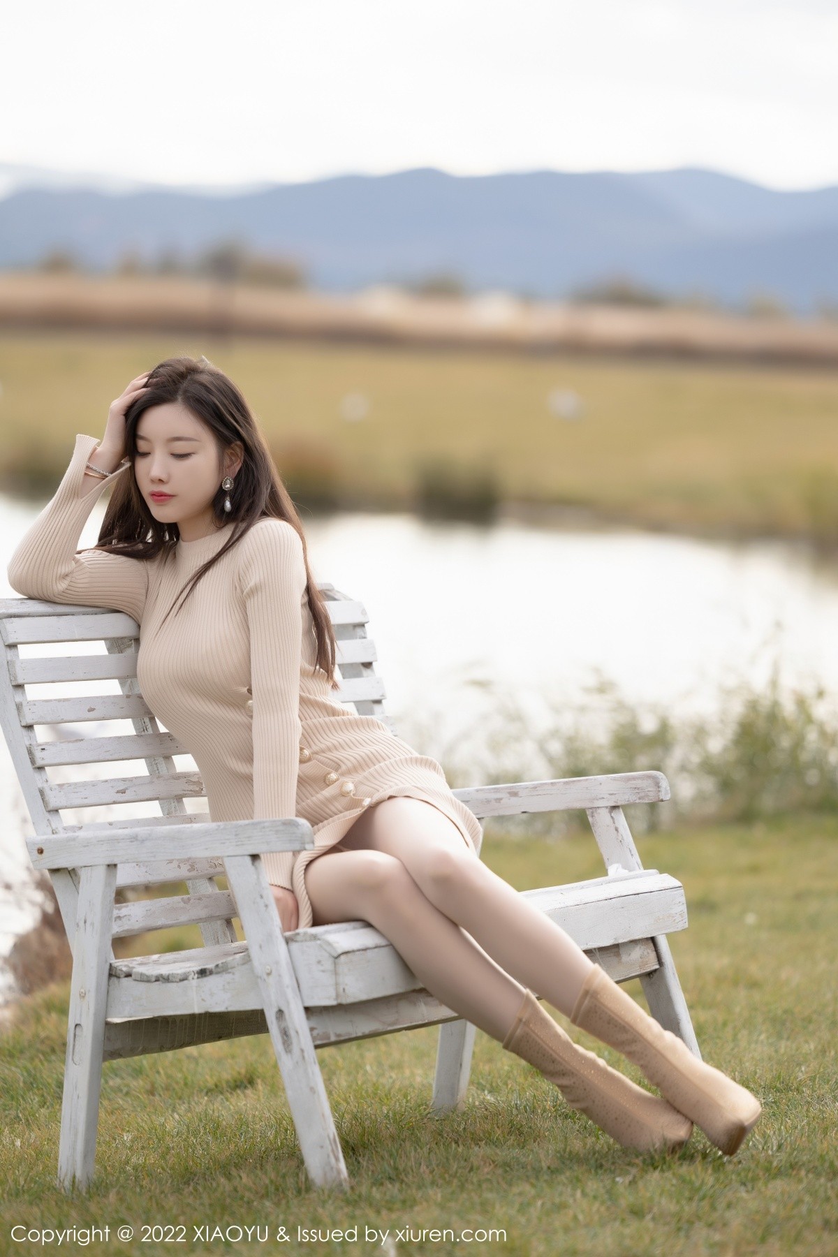 xgyw.top_[XiaoYu画语界]Vol.796_女神杨晨晨Yome丽江心愿旅拍室内紫色轻透蕾丝内衣诱惑写真79P