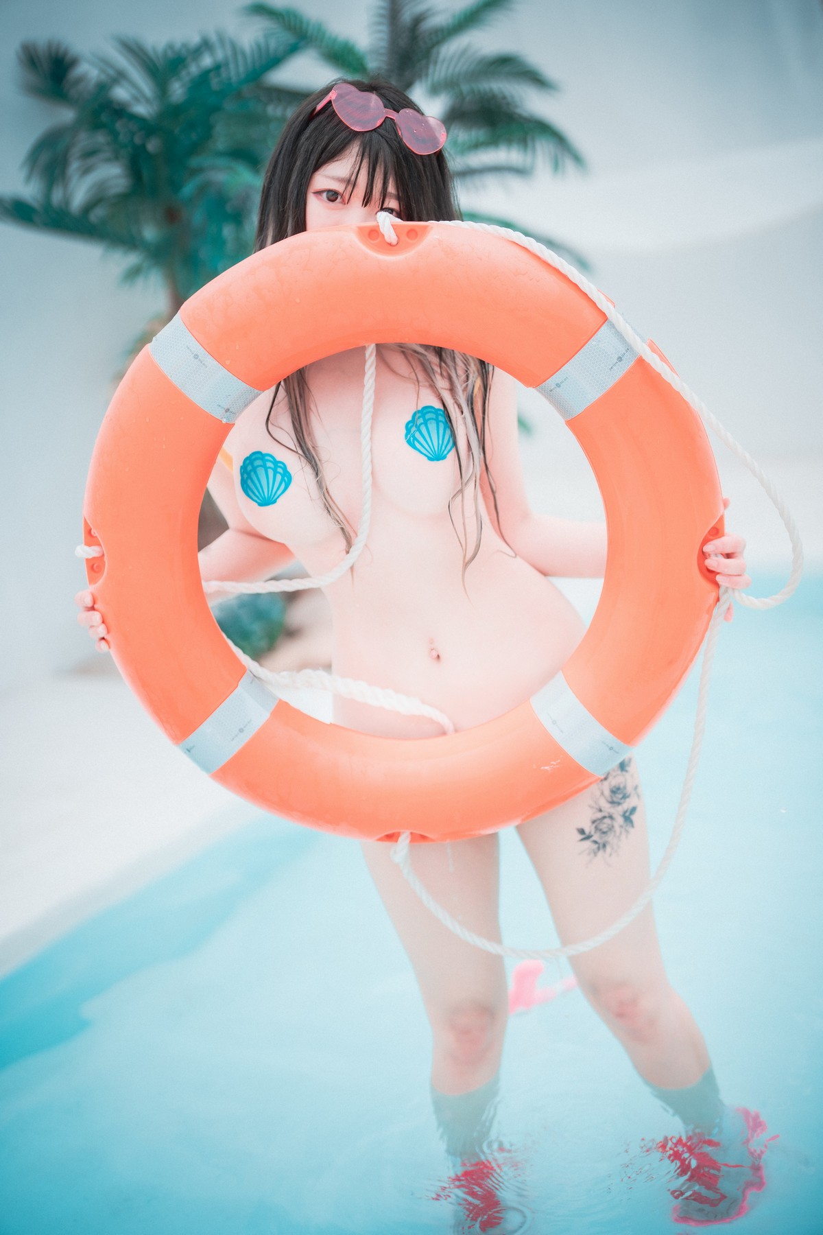 xgyw.top_[DJAWA]No.088_模特Aram_Poolside_Summer主题泳池边性感薄透服饰惹火诱惑写真76P