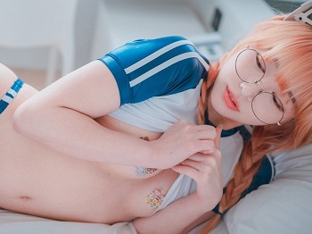 [DJAWA]No.089_车模Parkhaag_Private Athletic Class主题私人性感运动内衣骚扰写真122P