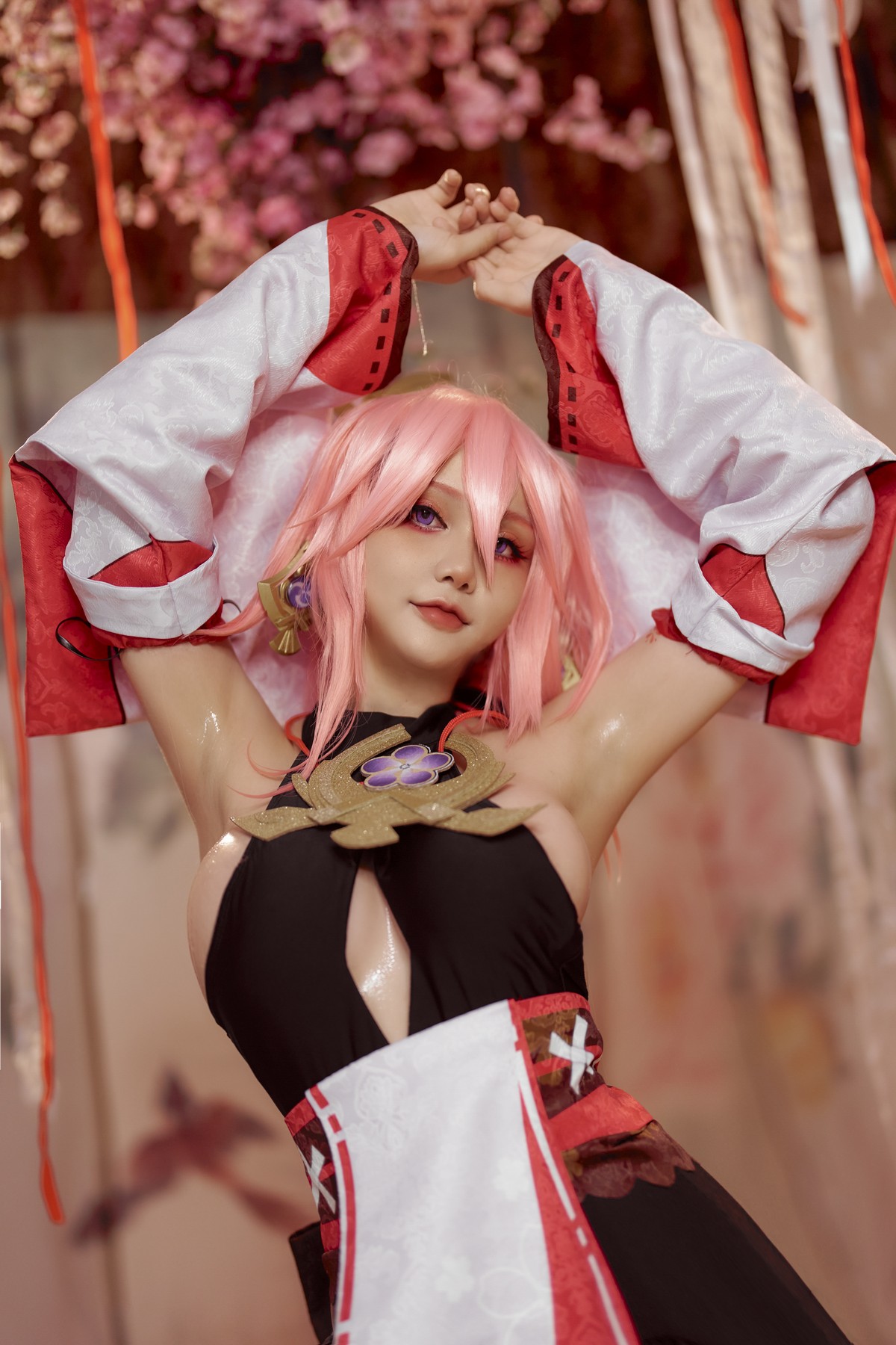 xgyw.top_日本Coser美女Joyce_lin2x-Yea Miko主题私房性感日系服饰露诱人胴体诱惑写真35P