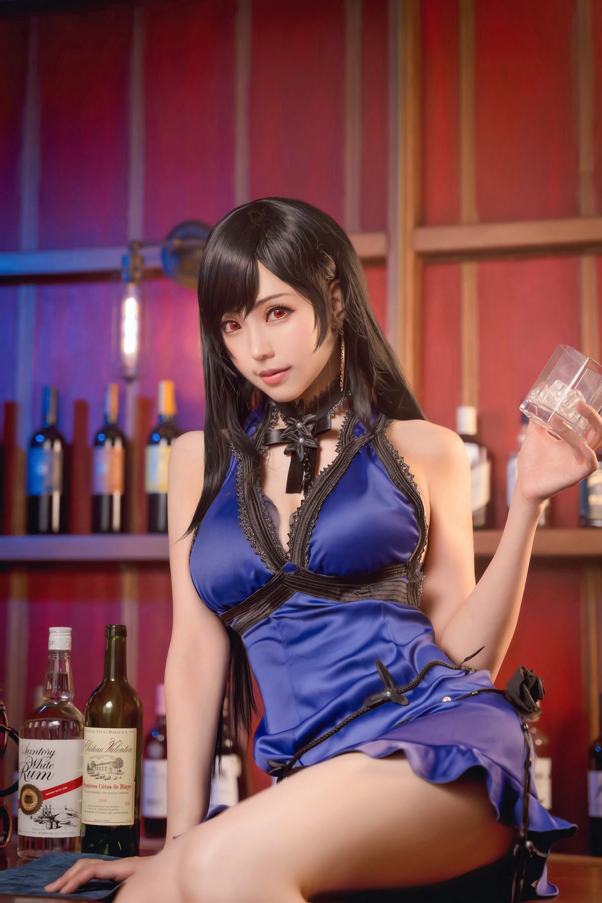 xgyw.top_Coser妹子Ely_eee蒂法主题户外 酒店吧台 私房旗袍性感服饰秀完美身材诱惑写真74P