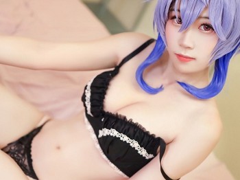 Corer青春美女流年不停_w甘雨主题私人性感黑色内衣配黑色丝袜袜秀完美身材迷人写真38P