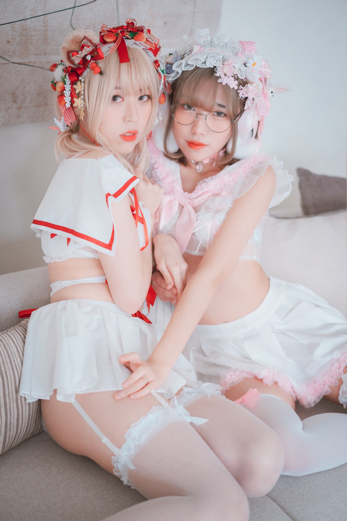 xgyw.top_[DJAWA]No.094_模特Sonson & Mozzi_Spring Comes Twice主题性感姐妹花私房诱惑写真61P