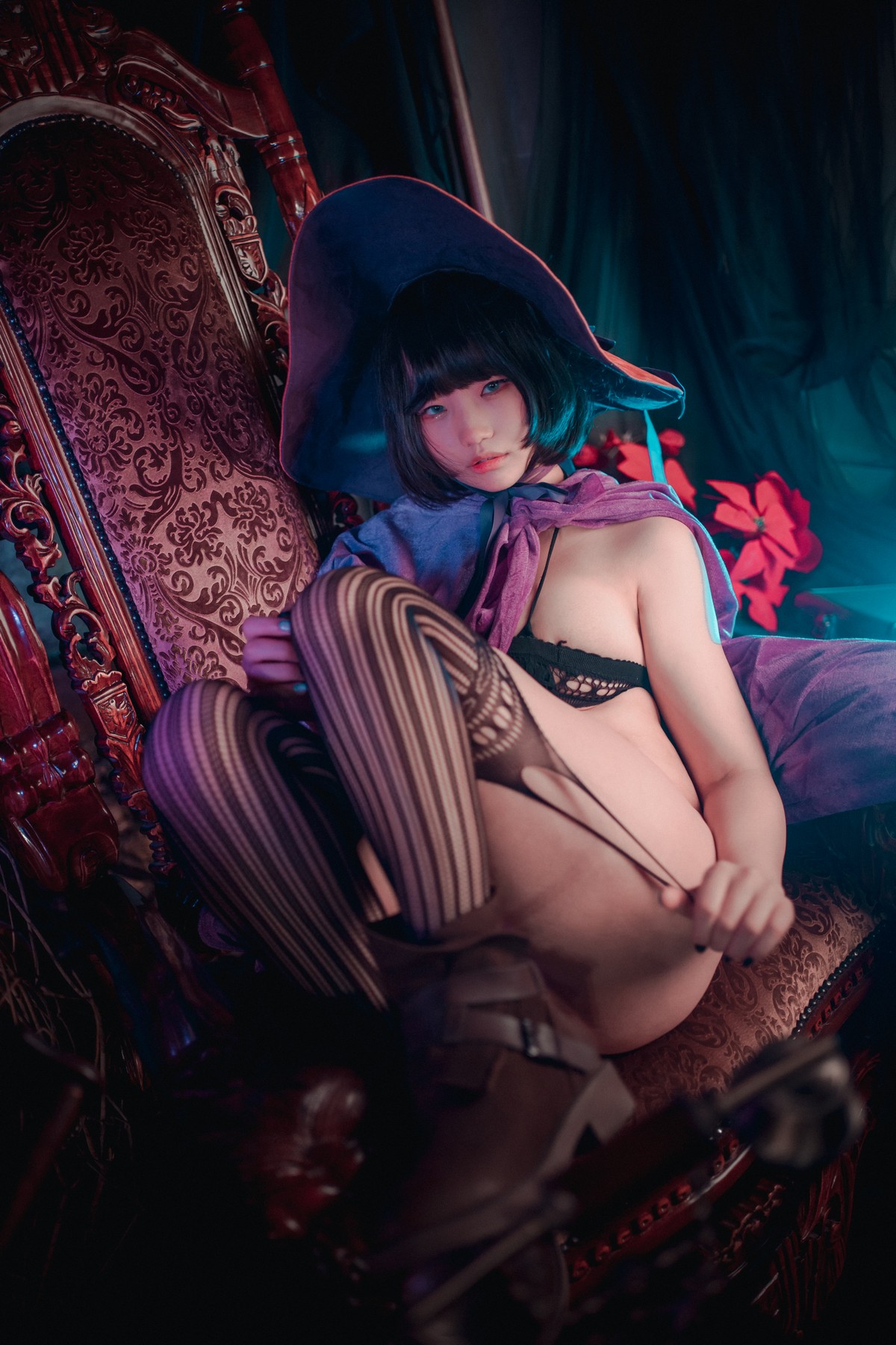 xgyw.top_[DJAWA]No.105_模特Mimmi_Witchs Witchcraft主题私房大尺度全裸露豪乳诱惑写真151P