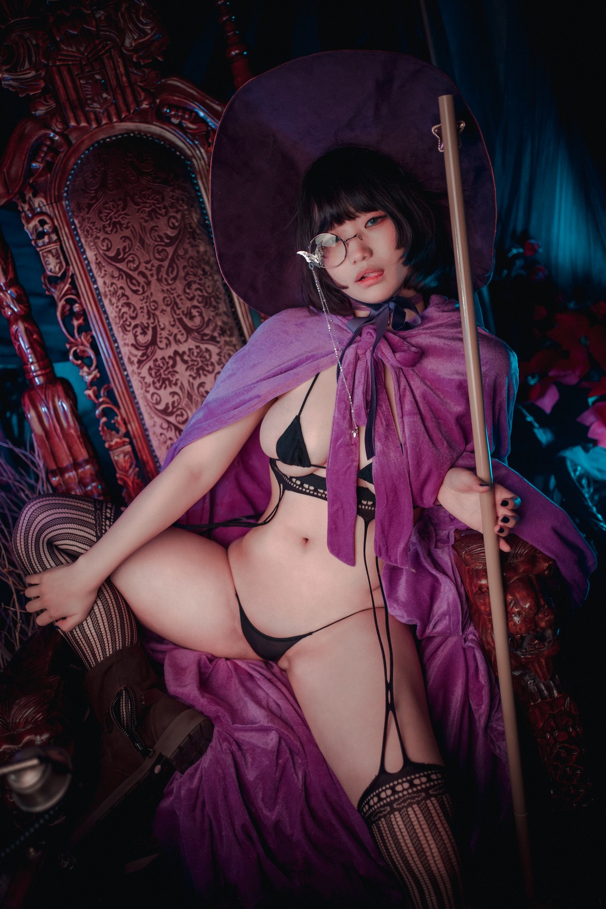 xgyw.top_[DJAWA]No.105_模特Mimmi_Witchs Witchcraft主题私房大尺度全裸露豪乳诱惑写真151P