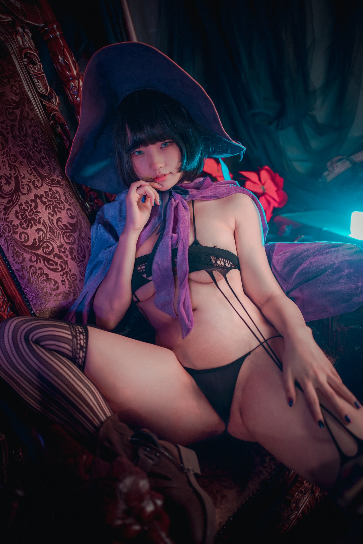 xgyw.top_[DJAWA]No.105_模特Mimmi_Witchs Witchcraft主题私房大尺度全裸露豪乳诱惑写真151P