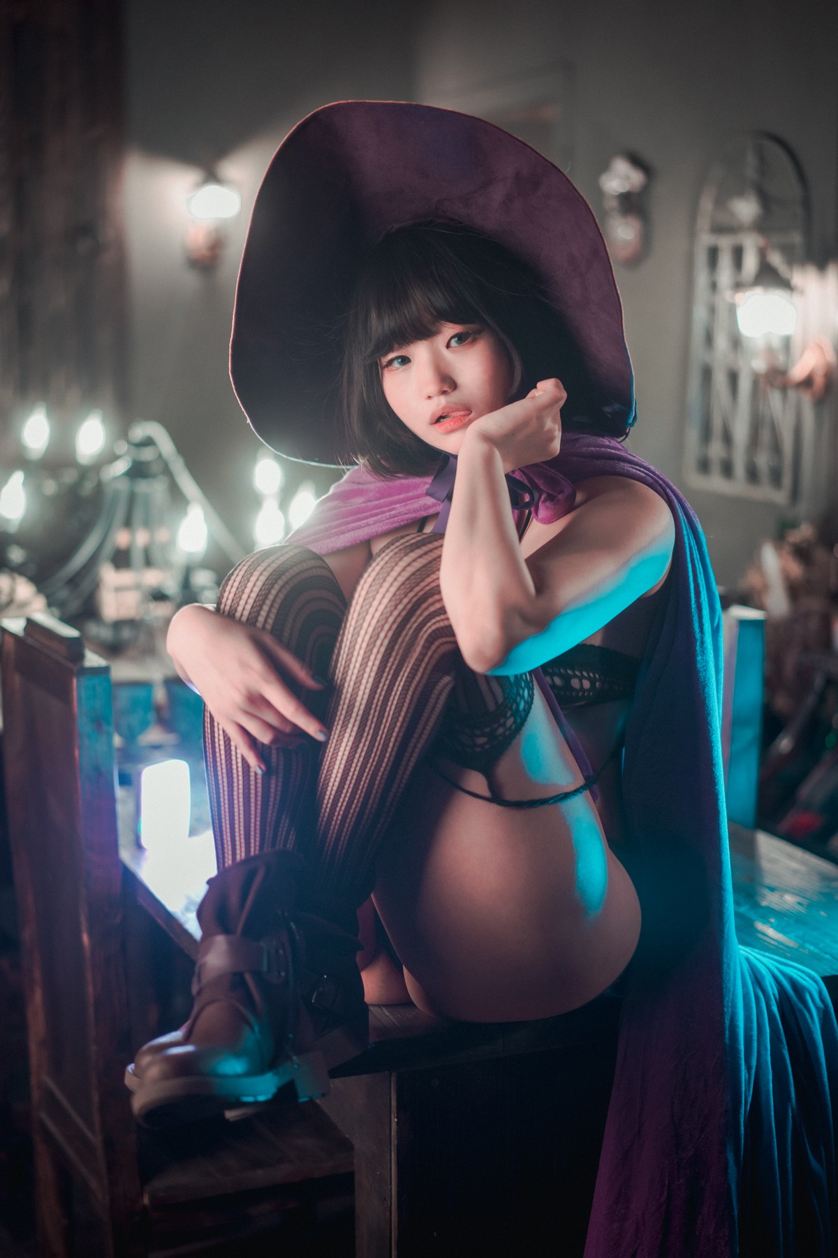 xgyw.top_[DJAWA]No.105_模特Mimmi_Witchs Witchcraft主题私房大尺度全裸露豪乳诱惑写真151P