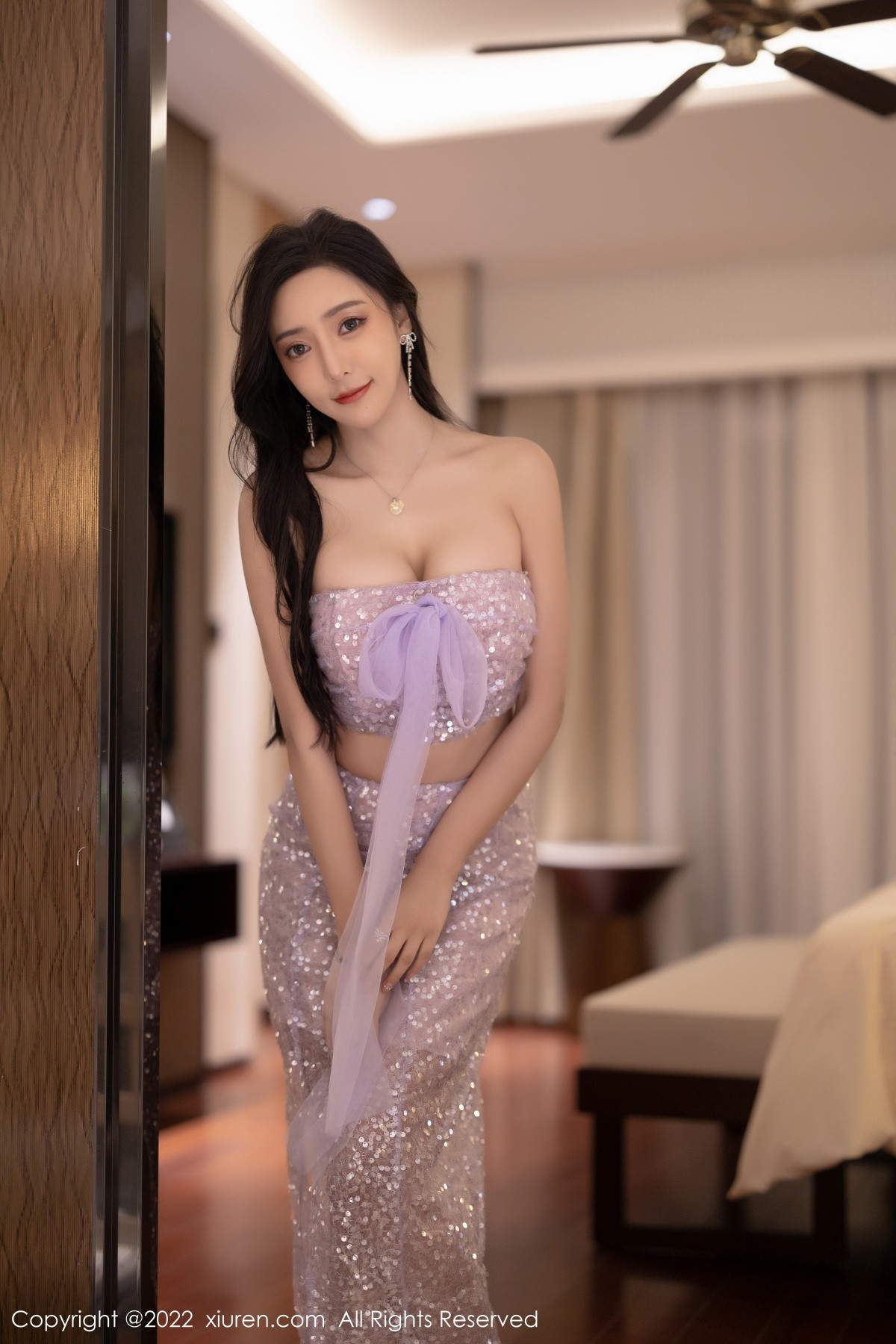 xgyw.top_XiuRen第5161期_女神王馨瑶yanni厦门旅拍黑色轻透内衣配黑丝吊袜完美诱惑写真90P