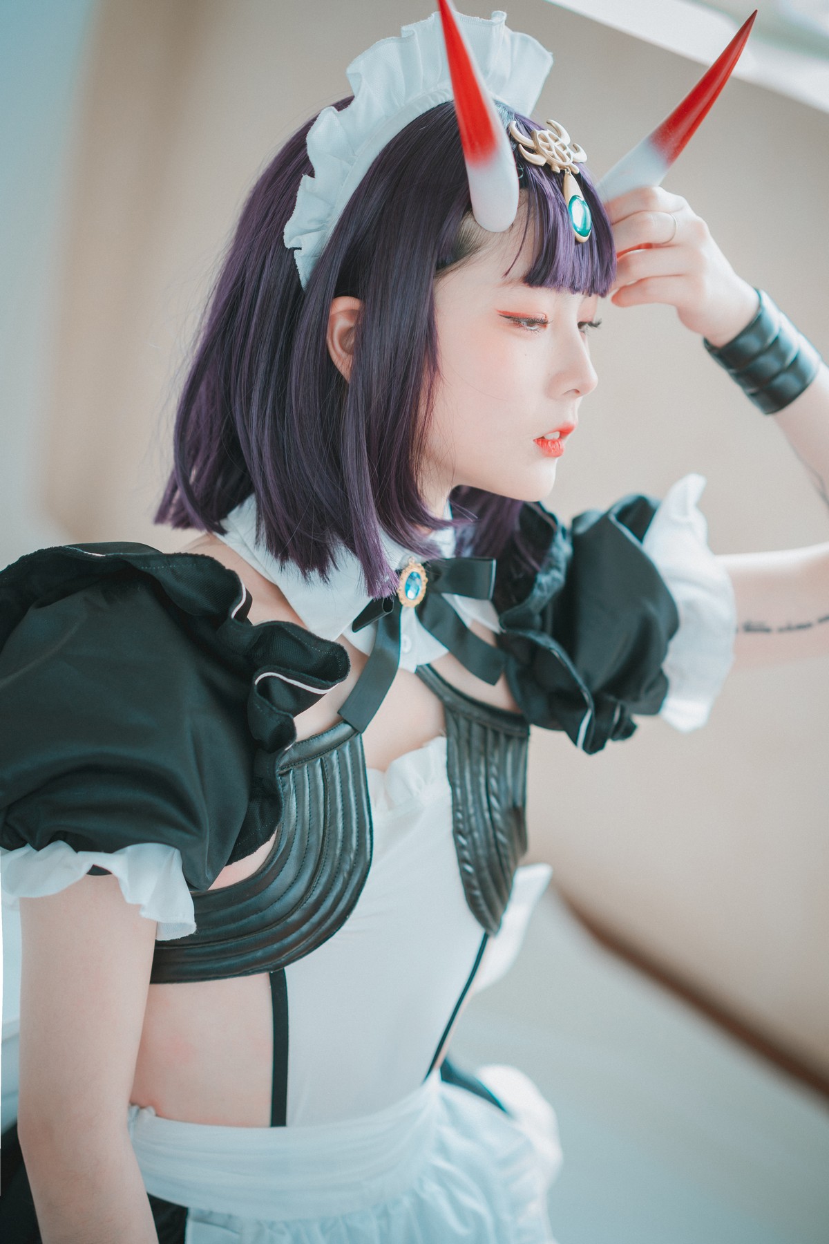 xgyw.top_[DJAWA]No.104_模特JangJoo_Shuten Douji Maid主题性感三点式内衣撩人诱惑写真71P