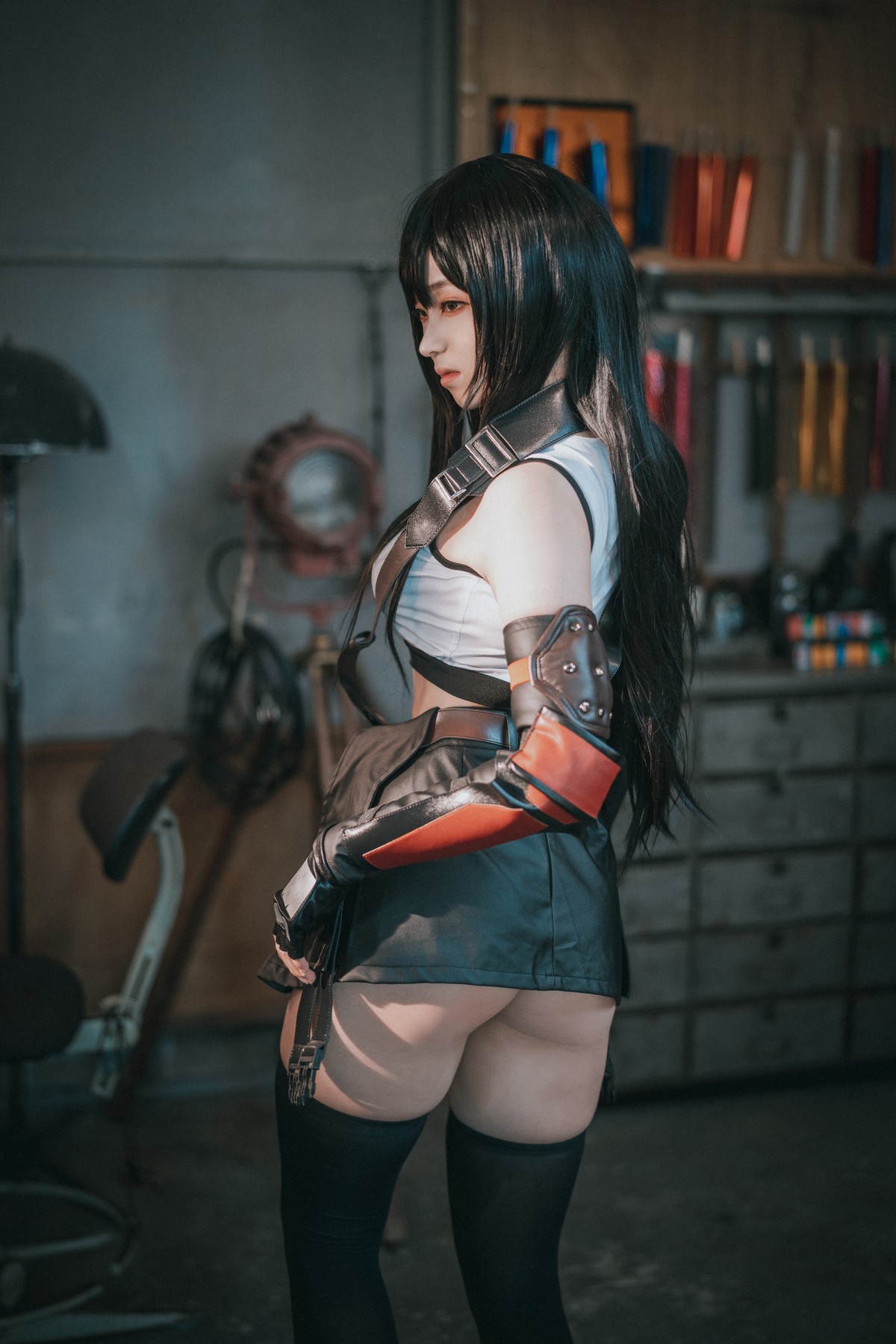 xgyw.top_[DJAWA]No.103_模特BamBi_Tifa Lockhart主题私房性感丁字裤秀翘臀美腿诱惑写真51P
