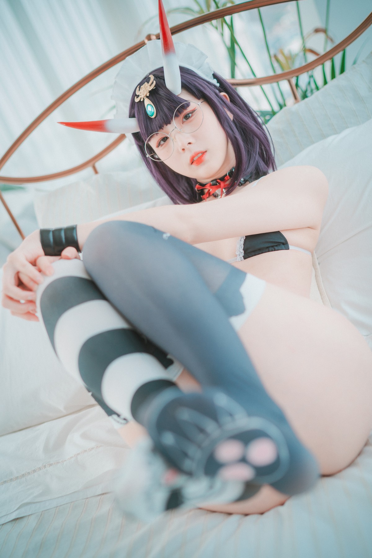 xgyw.top_[DJAWA]No.104_模特JangJoo_Shuten Douji Maid主题性感三点式内衣撩人诱惑写真71P
