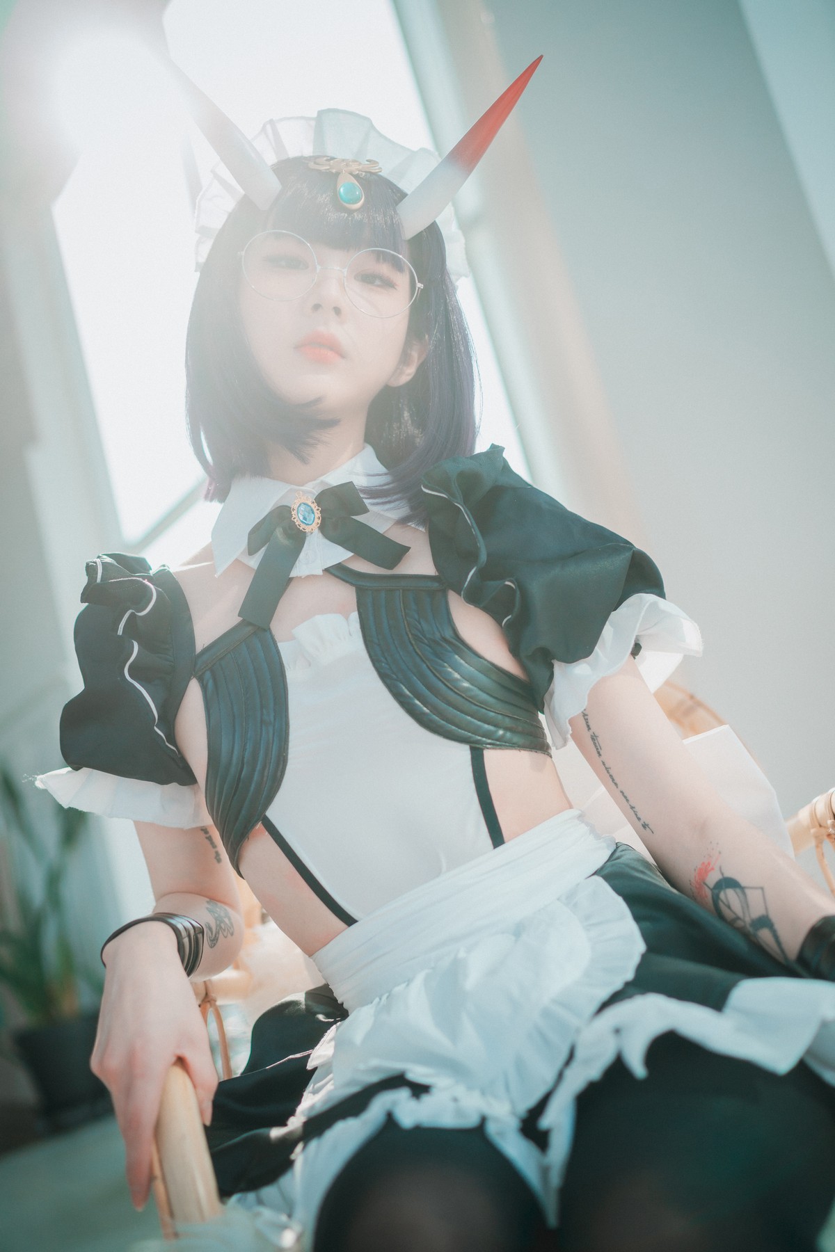 xgyw.top_[DJAWA]No.104_模特JangJoo_Shuten Douji Maid主题性感三点式内衣撩人诱惑写真71P
