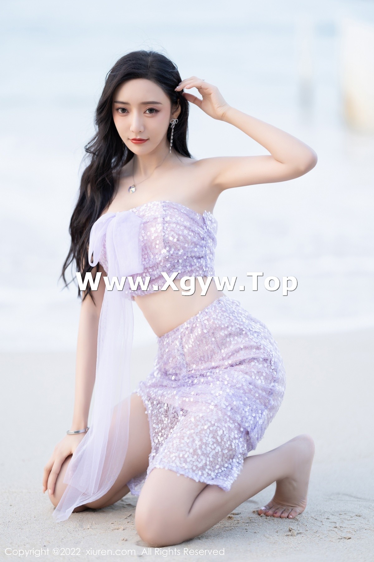 xgyw.top_XiuRen第5161期_女神王馨瑶yanni厦门旅拍黑色轻透内衣配黑丝吊袜完美诱惑写真90P