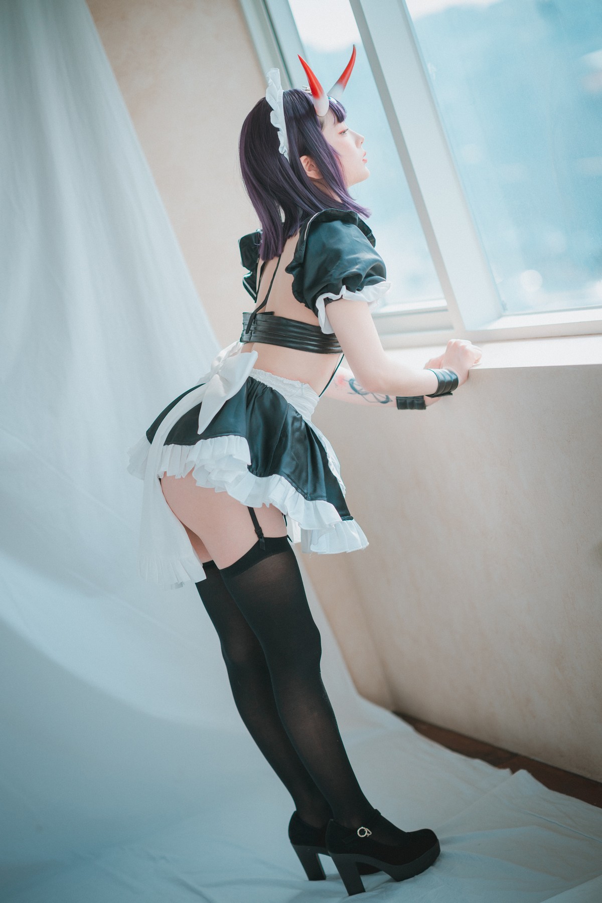 xgyw.top_[DJAWA]No.104_模特JangJoo_Shuten Douji Maid主题性感三点式内衣撩人诱惑写真71P