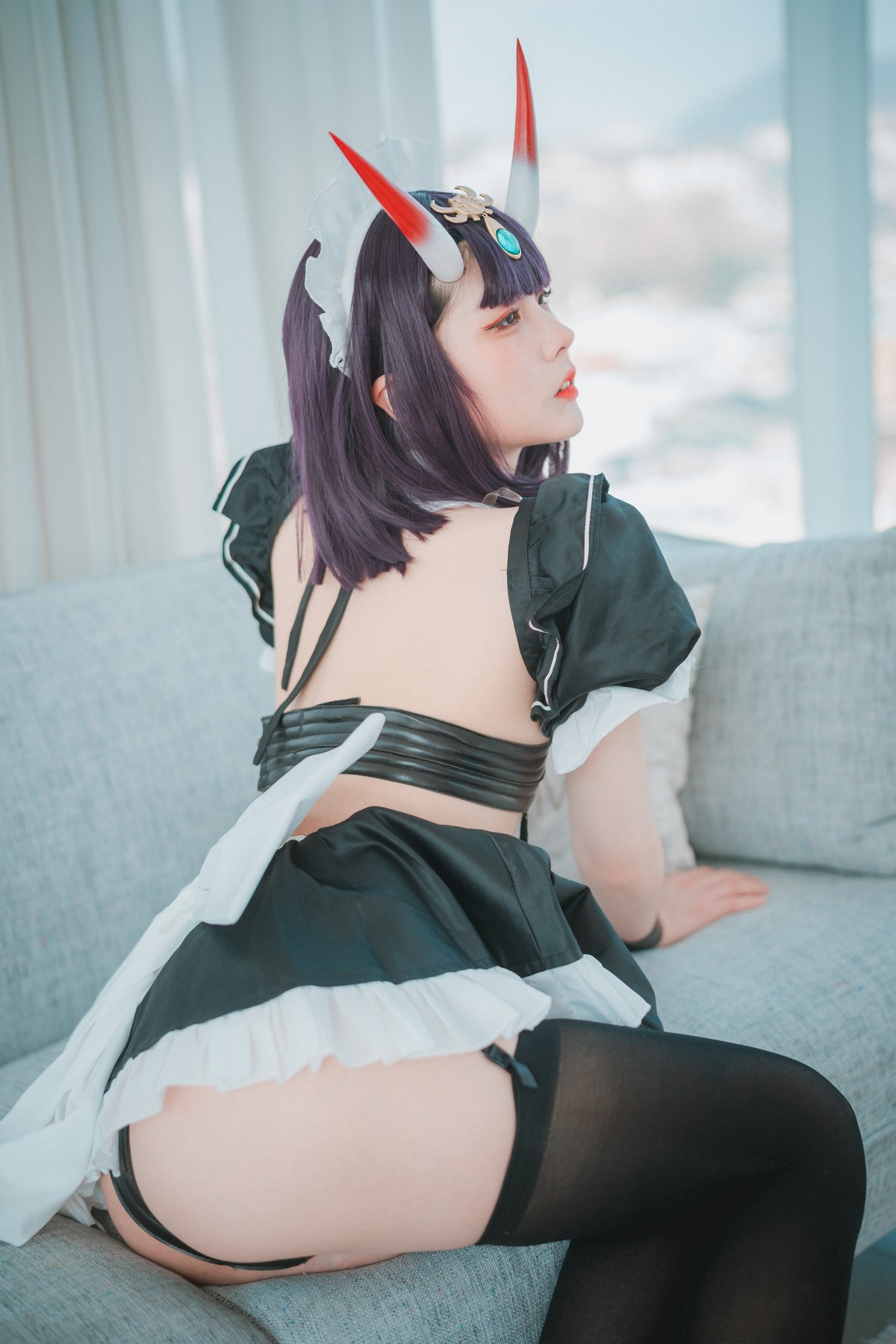 xgyw.top_[DJAWA]No.104_模特JangJoo_Shuten Douji Maid主题性感三点式内衣撩人诱惑写真71P