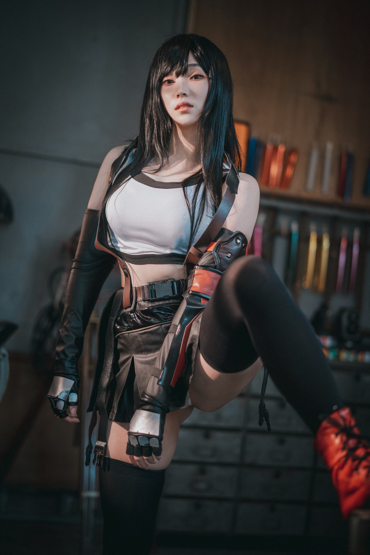 xgyw.top_[DJAWA]No.103_模特BamBi_Tifa Lockhart主题私房性感丁字裤秀翘臀美腿诱惑写真51P