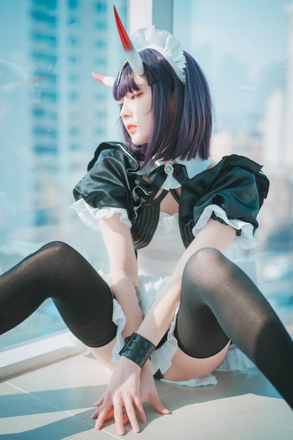 xgyw.top_[DJAWA]No.104_模特JangJoo_Shuten Douji Maid主题性感三点式内衣撩人诱惑写真71P