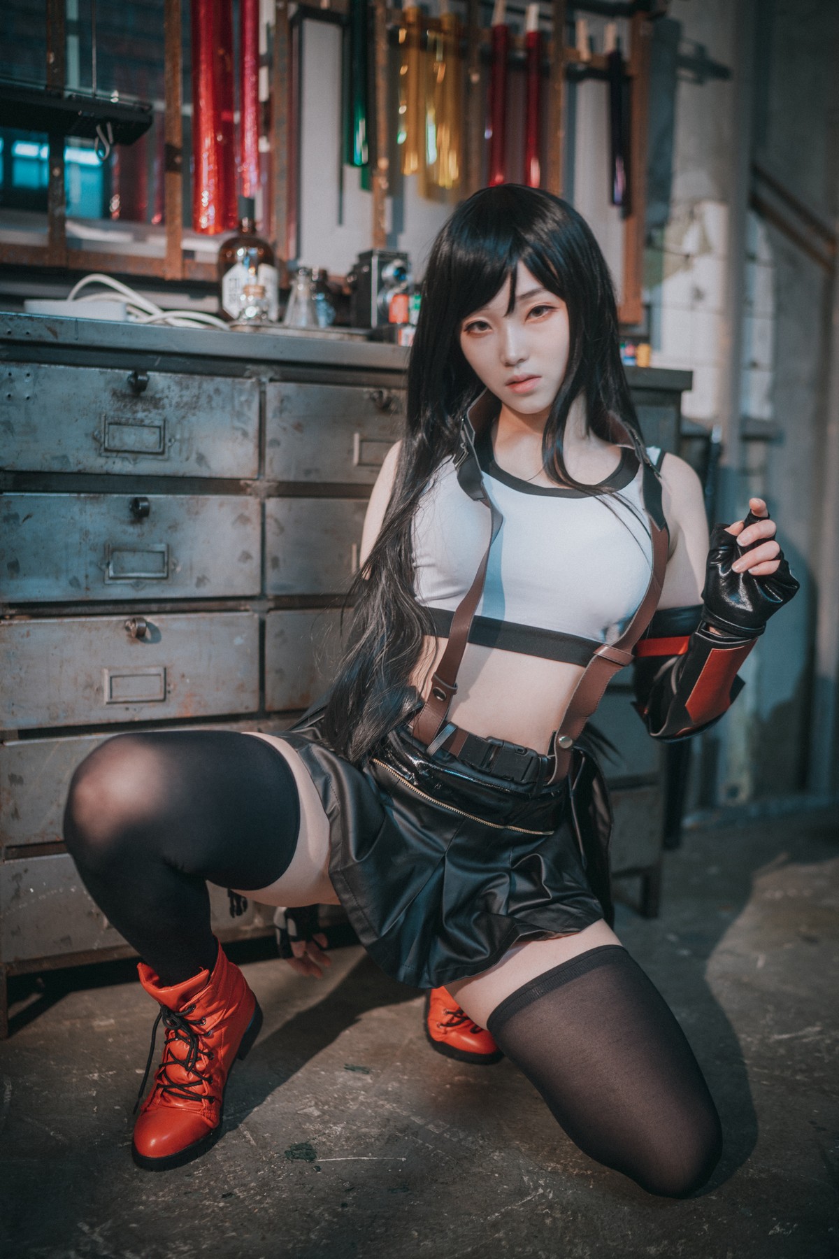 xgyw.top_[DJAWA]No.103_模特BamBi_Tifa Lockhart主题私房性感丁字裤秀翘臀美腿诱惑写真51P