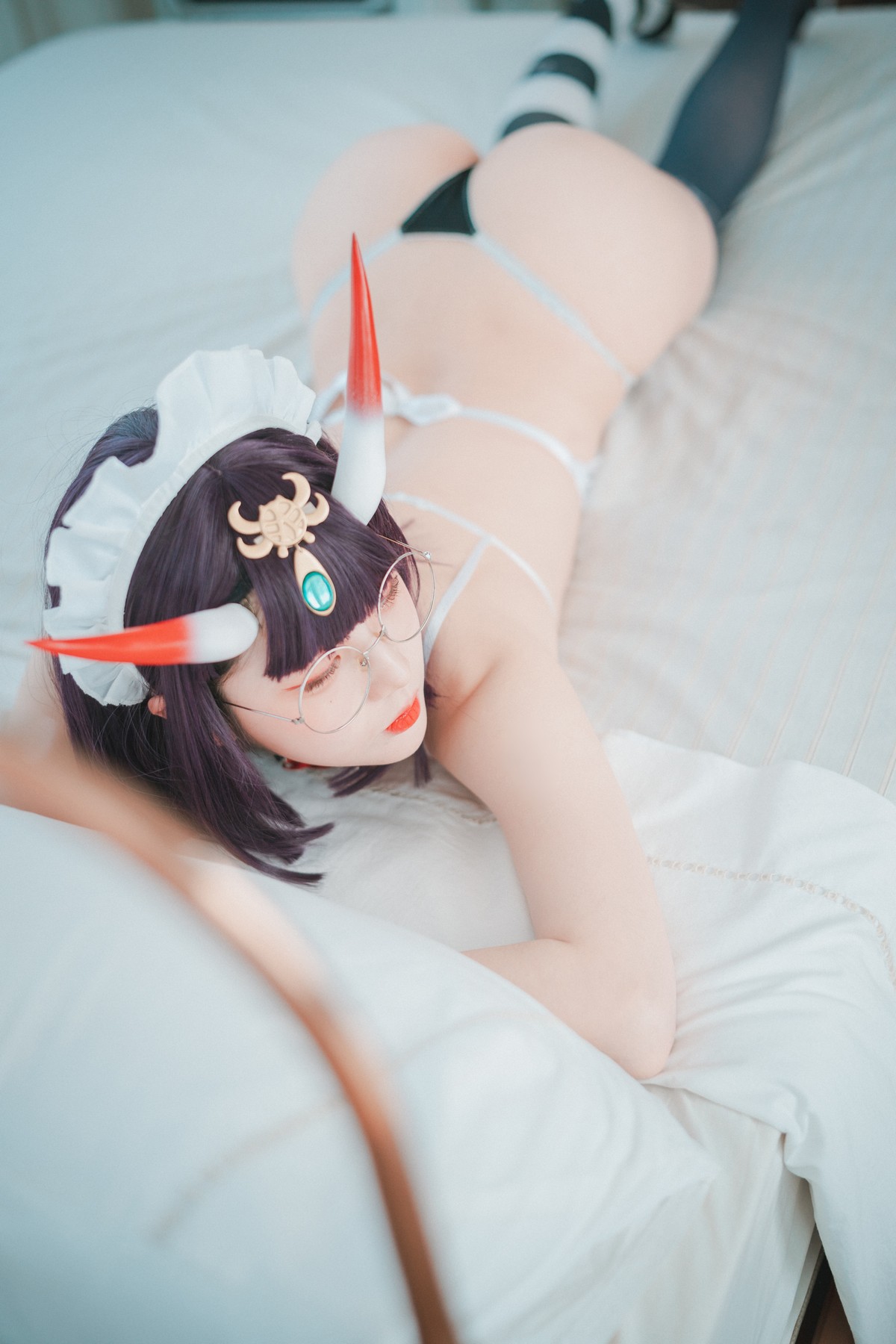 xgyw.top_[DJAWA]No.104_模特JangJoo_Shuten Douji Maid主题性感三点式内衣撩人诱惑写真71P