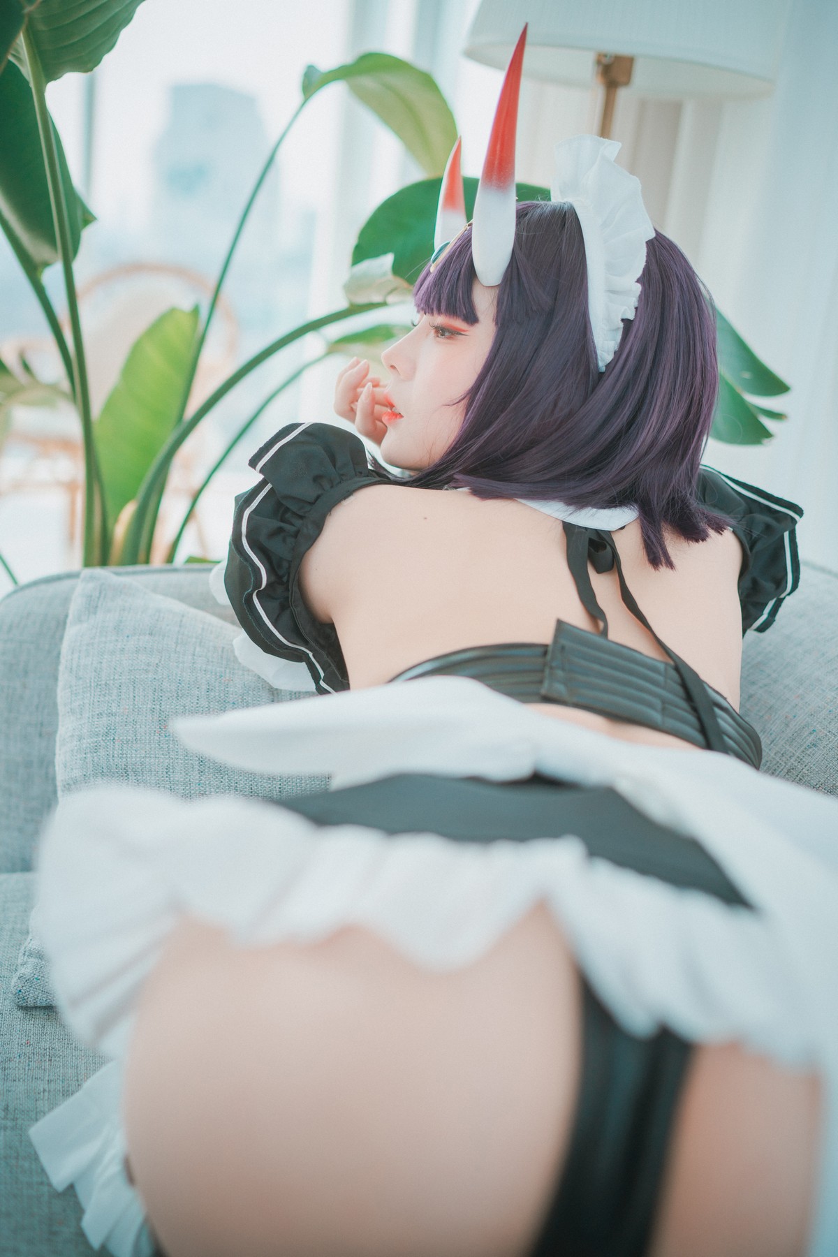xgyw.top_[DJAWA]No.104_模特JangJoo_Shuten Douji Maid主题性感三点式内衣撩人诱惑写真71P