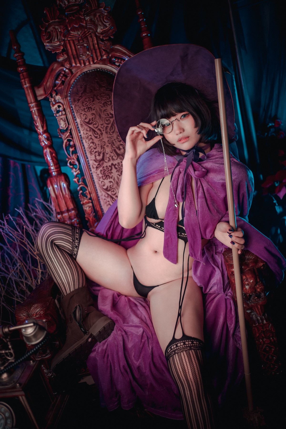 xgyw.top_[DJAWA]No.105_模特Mimmi_Witchs Witchcraft主题私房大尺度全裸露豪乳诱惑写真151P