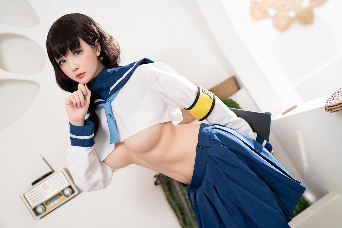 xgyw.top_Coser小姐姐星之迟迟风纪委员主题私房性感学生装半脱露性感内衣完美诱惑写真110P