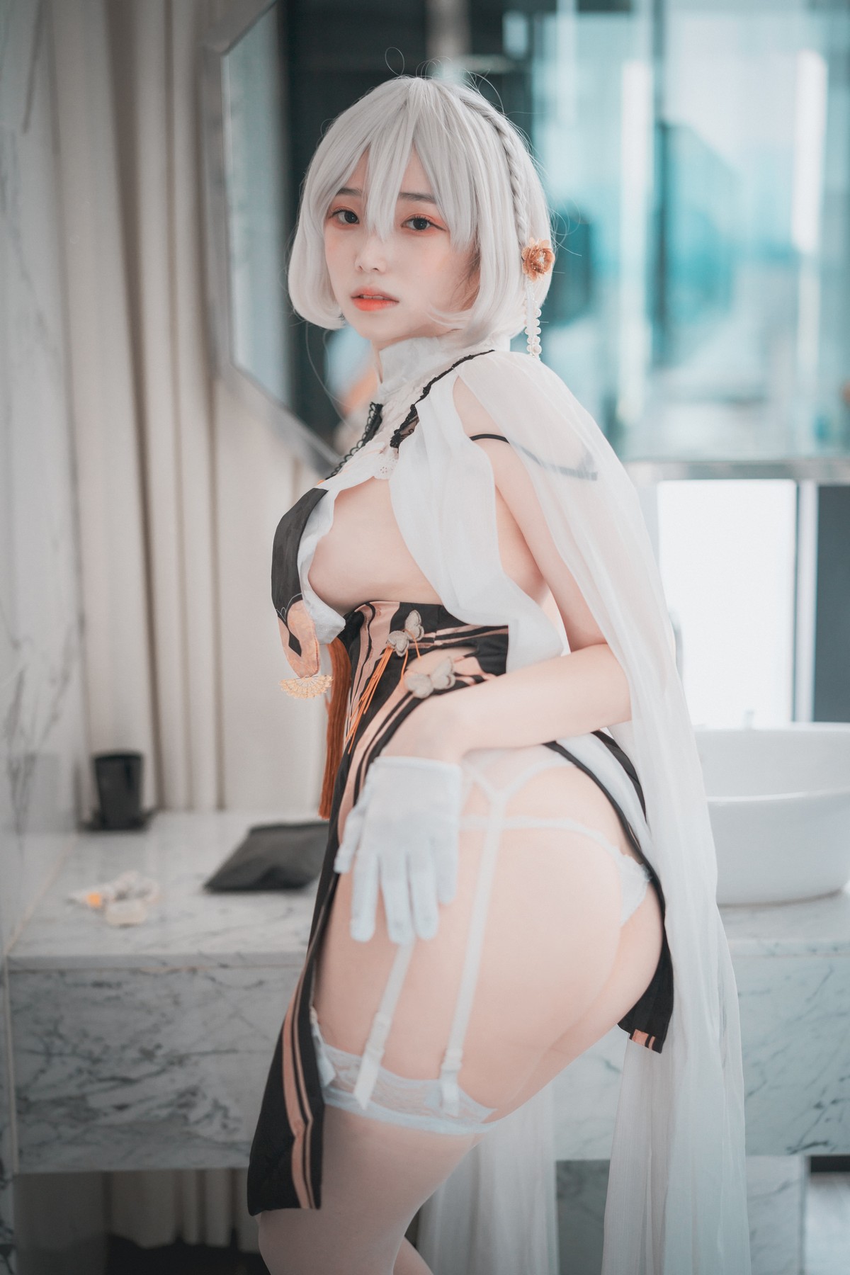 xgyw.top_[DJAWA]No.108_模特Bambi_Azur Lane HMS Sirius主题性感服饰配蕾丝吊袜诱惑写真73P