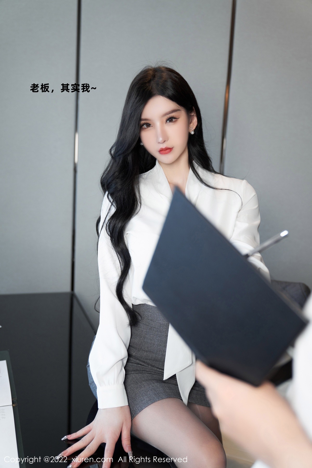 xgyw.top_XiuRen第5177期_女神周于希Sally心愿旅拍性感职业装 黑色情趣服饰完美诱惑写真81P