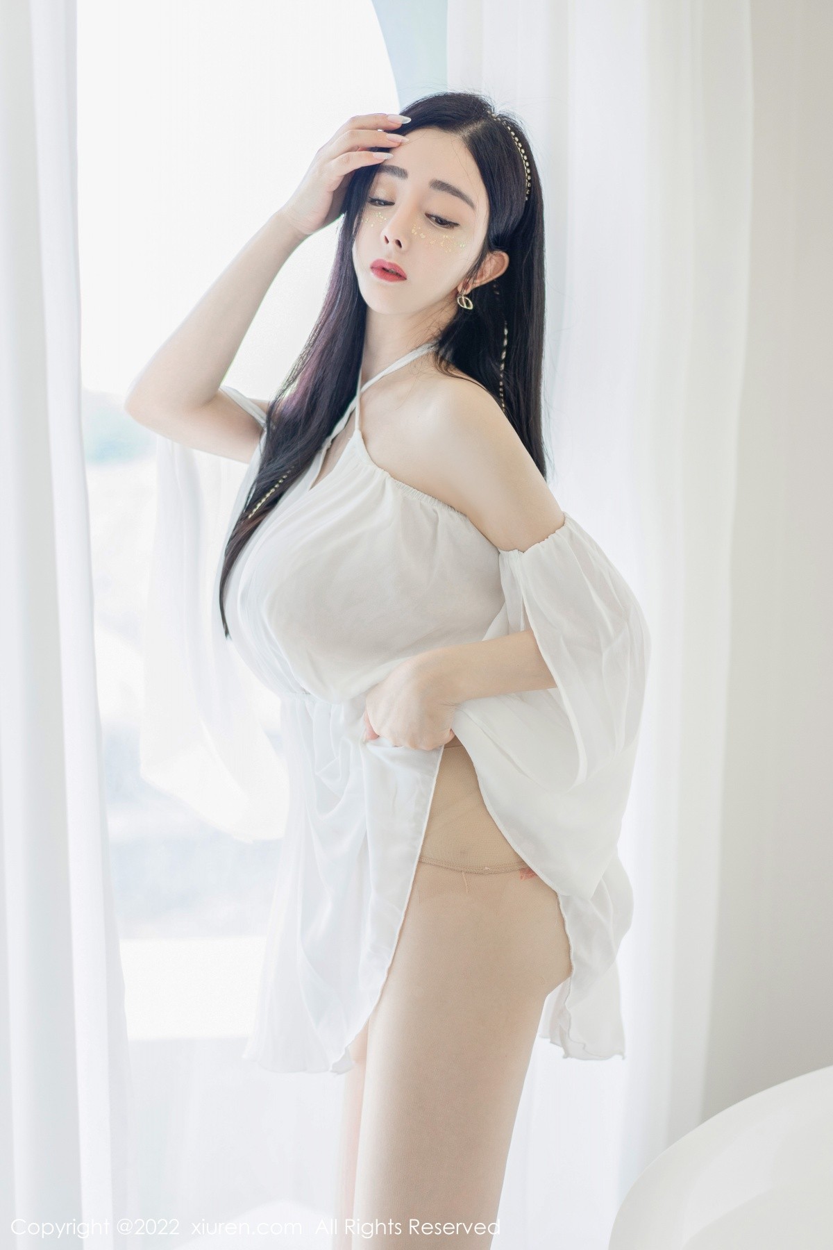 xgyw.top_XiuRen第5188期_模特允爾云南心愿旅拍浴室白色轻透服饰湿身秀丰满身材诱惑写真51P