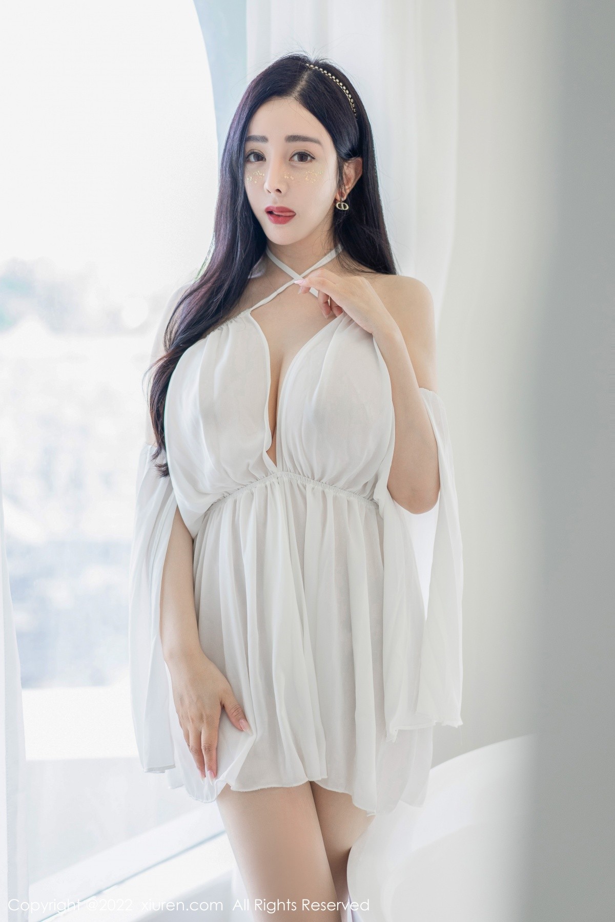xgyw.top_XiuRen第5188期_模特允爾云南心愿旅拍浴室白色轻透服饰湿身秀丰满身材诱惑写真51P