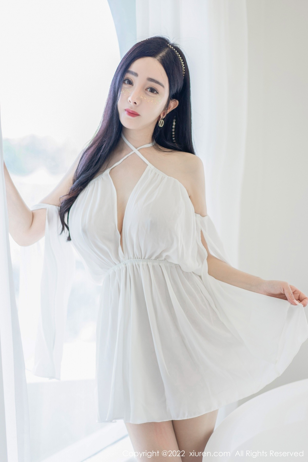 xgyw.top_XiuRen第5188期_模特允爾云南心愿旅拍浴室白色轻透服饰湿身秀丰满身材诱惑写真51P