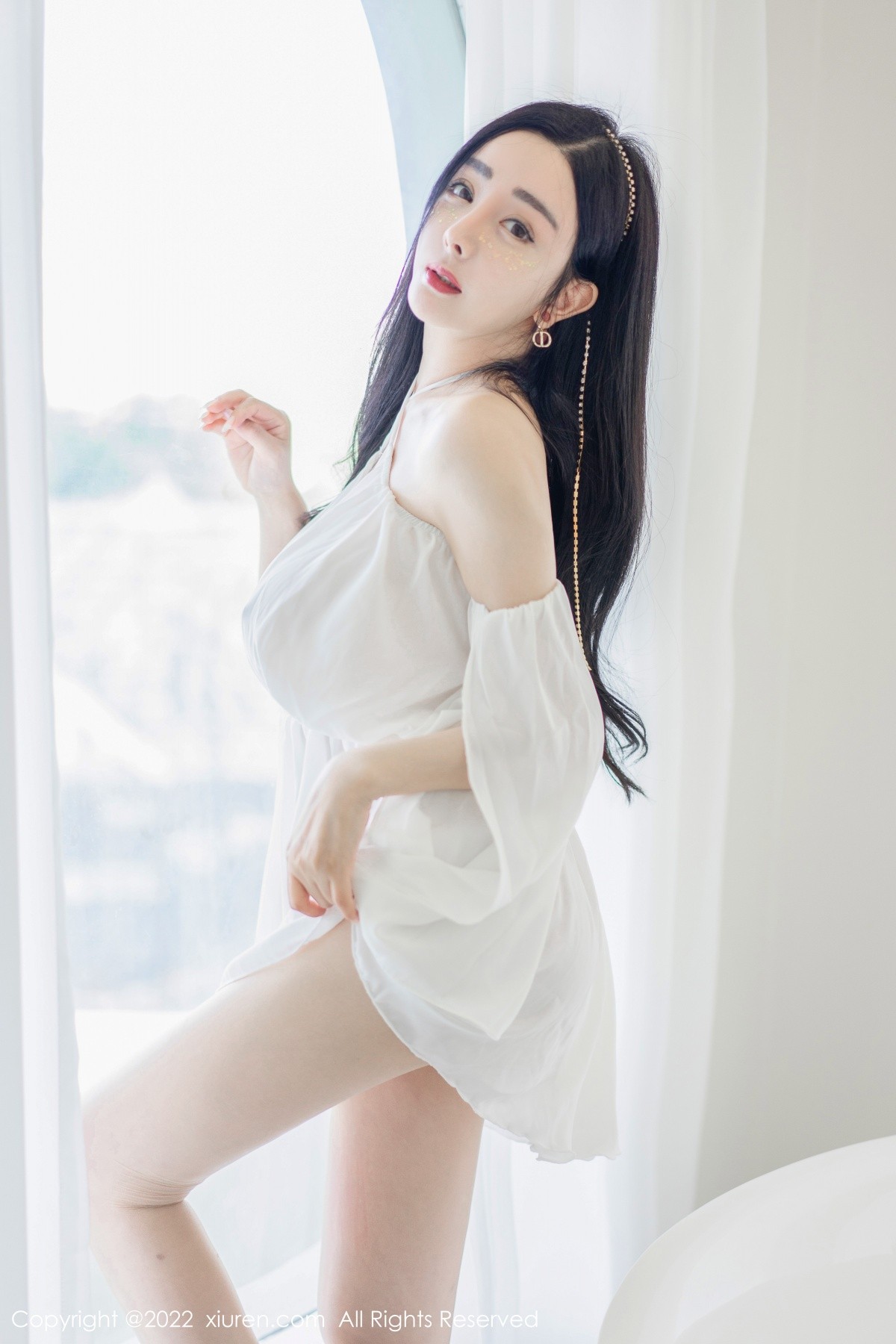 xgyw.top_XiuRen第5188期_模特允爾云南心愿旅拍浴室白色轻透服饰湿身秀丰满身材诱惑写真51P