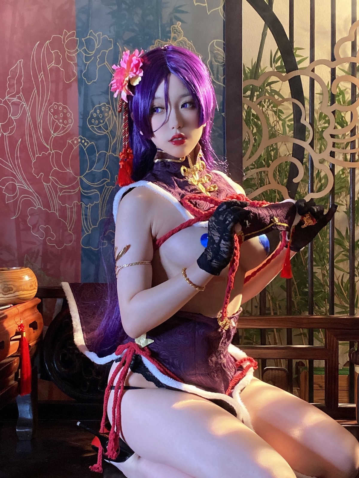 xgyw.top_网络美女一北亦北奶光新春旗袍主题私房性感真空旗袍露豪乳遮点极致诱惑写真42P